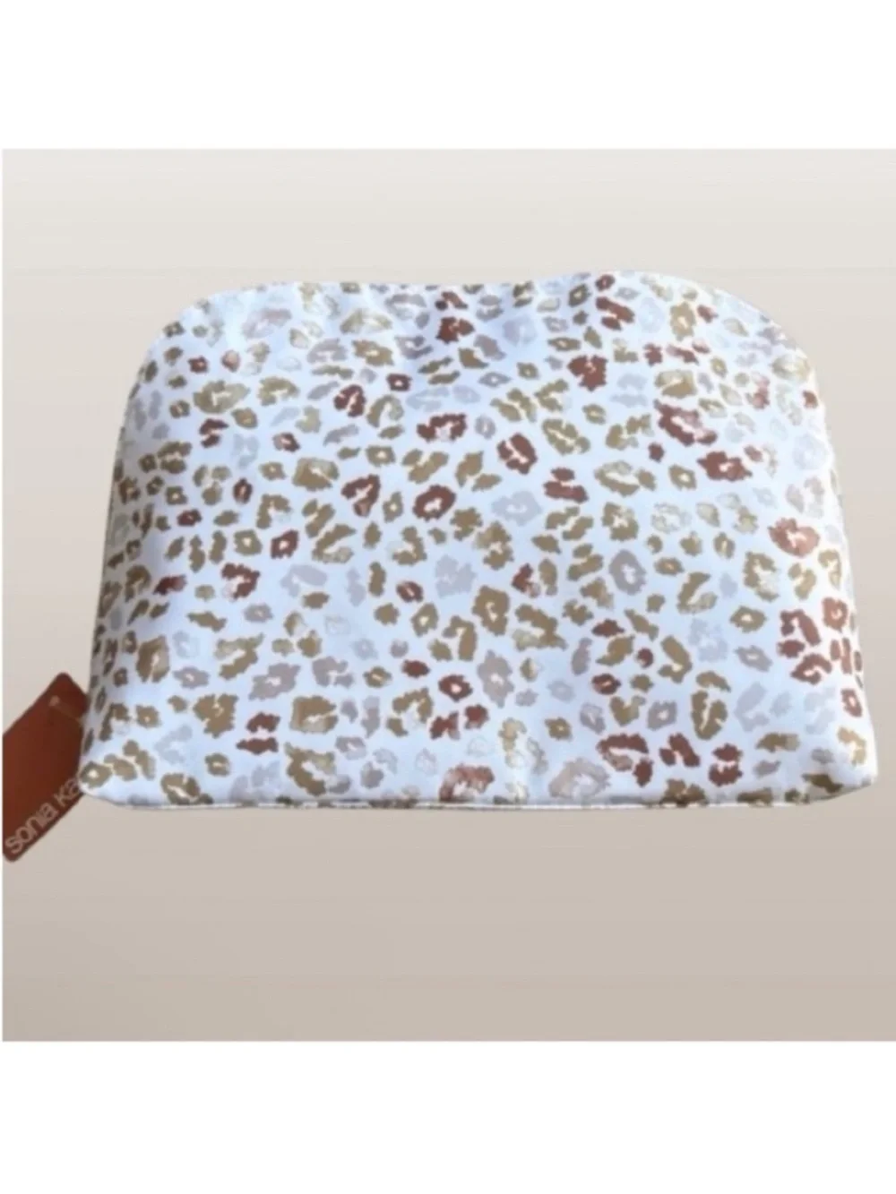 🆕- Sonia Kashuk- 2 Piece Terra Spot Print Large Cosmetic Bag Set
